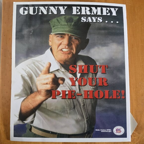 GUNNY ERMEY SAYS… Poster, 13” x 19.5” - Picture 5 of 5
